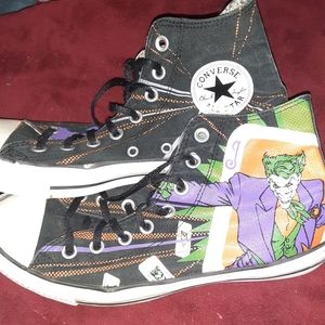 Womens Batman and joker high top cons